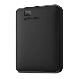 Внешний портативный жесткий диск Western Digital WD Elements, 6 ТБ, Чёрный (WDBHJS0060BBK-WESN)