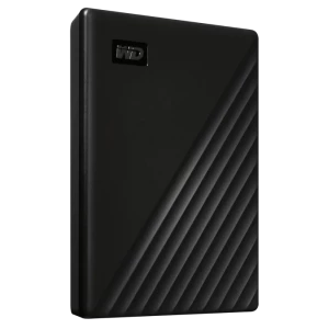 Внешний портативный жесткий диск Western Digital WD My Passport,  2 TB, Чёрный (WDBYVG0020BBK-WESN)