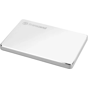 Внешний портативный жесткий диск Transcend StoreJet 25C3S, 2 TB, Серебристый (TS2TSJ25C3S)