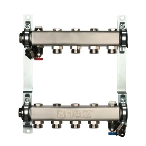 Set distribuitor inox radiatoare herz 1'' 4c g3/4 1863404