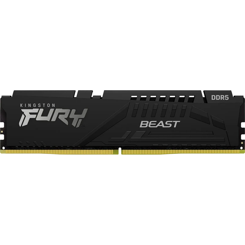 Оперативная память kingston fury beast, ddr5 sdram, 6000 мгц, 32 гб, kf560c30bbk2-32 2