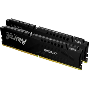 Оперативная память kingston fury beast, ddr5 sdram, 6000 мгц, 32 гб, kf560c30bbk2-32