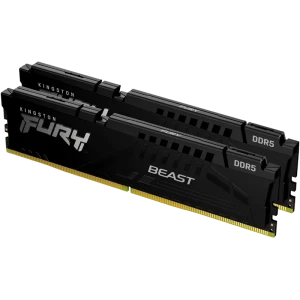 Оперативная память Kingston FURY Beast, DDR5 SDRAM, 6000 МГц, 32 Гб, KF560C30BBK2-32