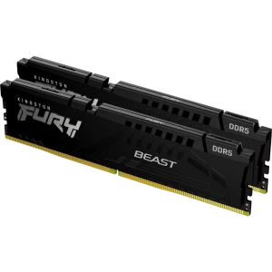Оперативная память Kingston FURY Beast, DDR5 SDRAM, 6000 МГц, 16Гб, KF560C30BBEK2-16
