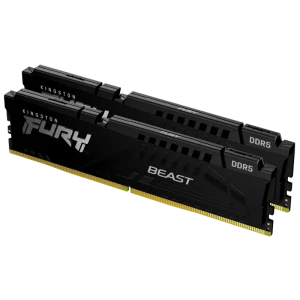 Оперативная память Kingston FURY Beast, DDR5 SDRAM, 6400 МГц, 64Гб, KF564C32BBEK2-64