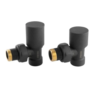 Set robinet tur/retur ferro 1/2 coltar zgb31at anthracite