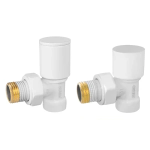 Set robinet tur/retur ferro 1/2 coltar zgb31wh alb Thumbnail 1