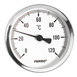 Termometru 63mm 1/2 ferro