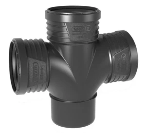 Cruce scurgere fonoabsorbanta 87° 110x110 wavin sitech