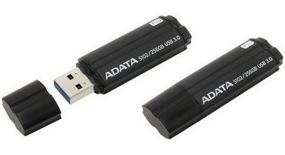 Usb flash накопитель adata s102 pro, 256гб, серый 2