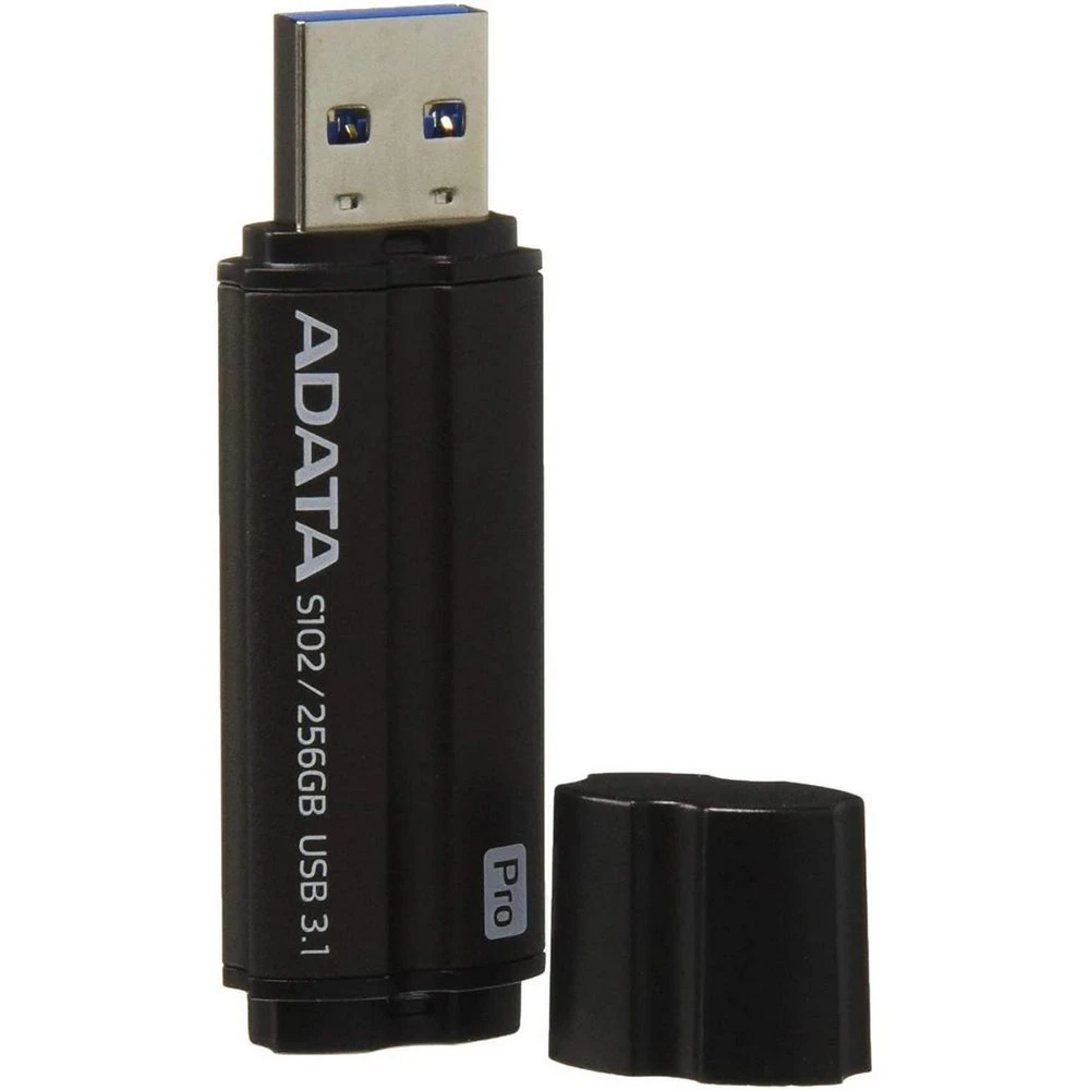 Usb flash накопитель adata s102 pro, 256гб, серый 3