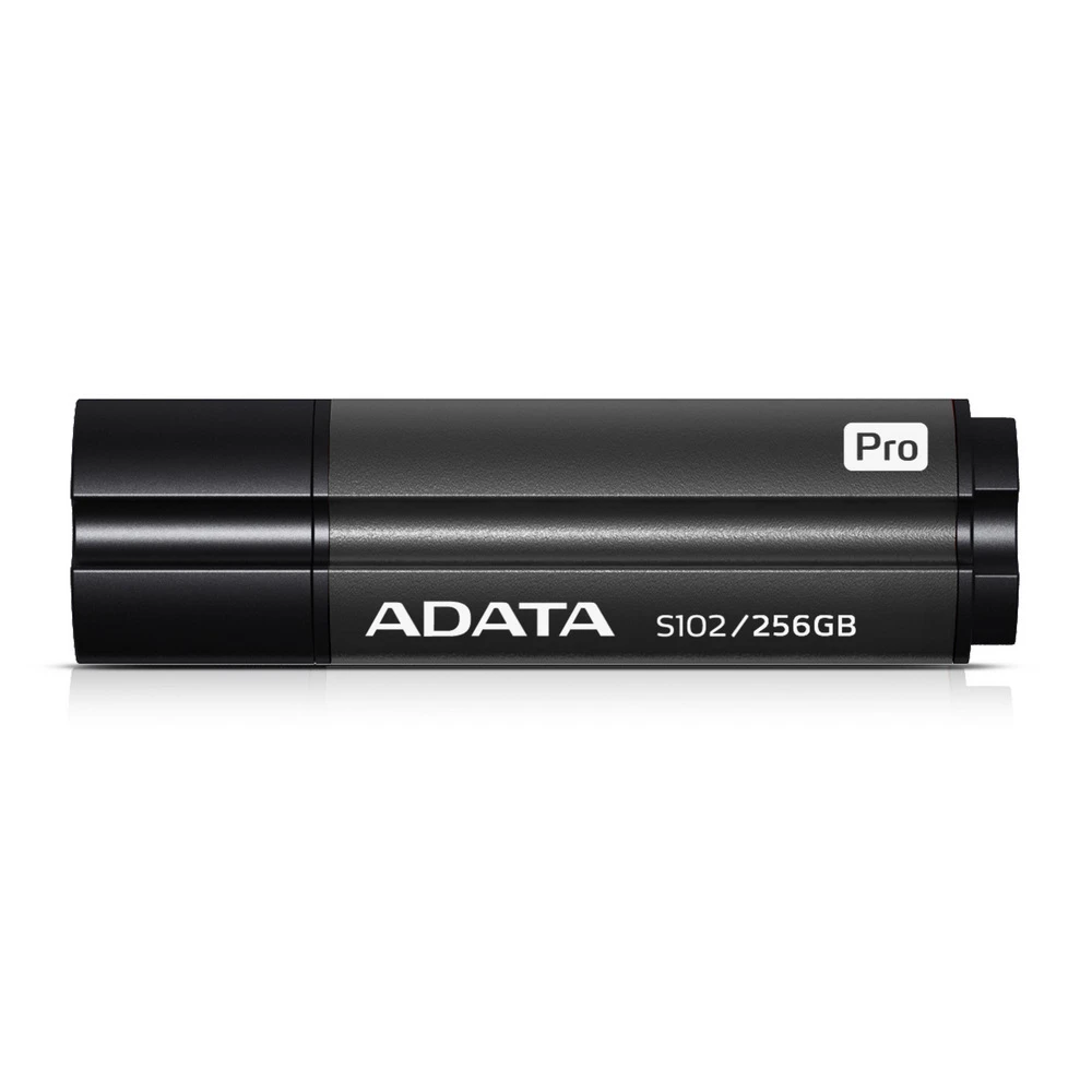 Usb flash накопитель adata s102 pro, 256гб, серый 6