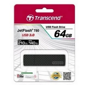 Memorie usb transcend jetflash 780, 64gb, negru Thumbnail 2