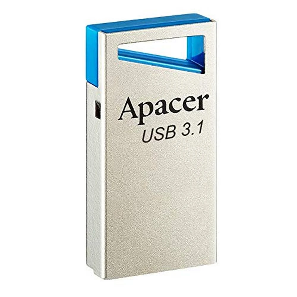 Usb flash накопитель apacer ah155, 128гб, серебристый/синий 2