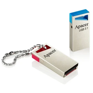Usb flash накопитель apacer ah155, 128гб, серебристый/синий Thumbnail 9