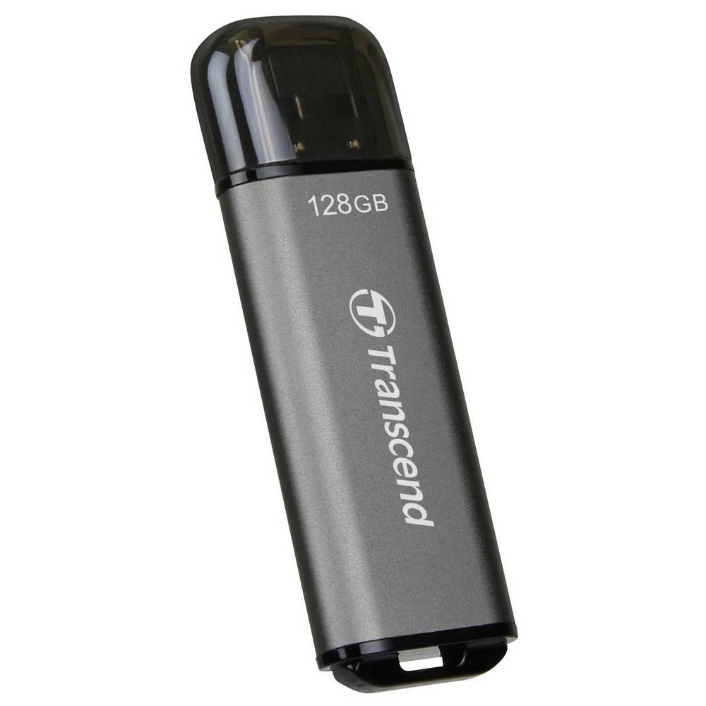 Usb flash накопитель transcend jetflash 920, 128гб, серый 8