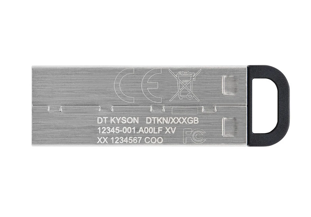 Usb flash накопитель kingston datatraveler kyson, 256гб, серебристый 8