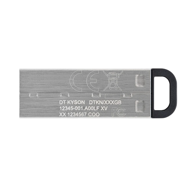 Usb flash накопитель kingston datatraveler kyson, 256гб, серебристый 9