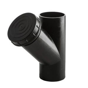 Element evacuare ht-pe wavin 45° 110x110 (cap la cap)