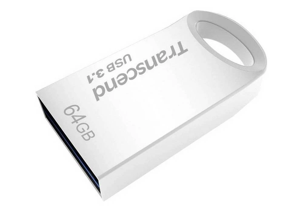 Usb flash накопитель transcend jetflash 710, 64гб, серебристый 6