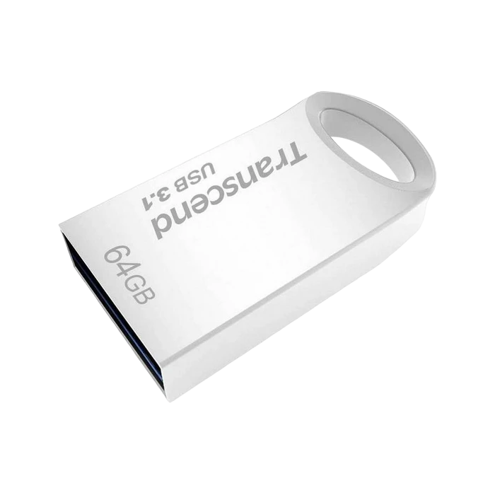 Usb flash накопитель transcend jetflash 710, 64гб, серебристый 11