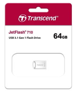 Usb flash накопитель transcend jetflash 710, 64гб, серебристый Thumbnail 12