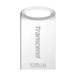 Memorie usb transcend jetflash 710, 128gb, argintiu