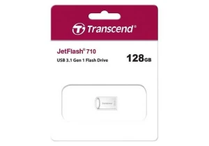 Usb flash накопитель transcend jetflash 710, 128гб, серебристый Thumbnail 6