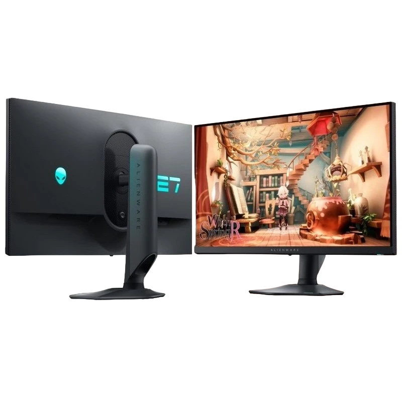 27" игровой монитор dell aw2724dm, ips 2560x1440 wqhd, чёрный 10