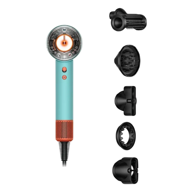 Фен dyson supersonic nural hd16, 1600вт, бирюзовый 4