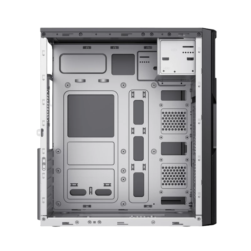 Carcasă pc sohoo 2810bk, midi-tower, atx, negru 4