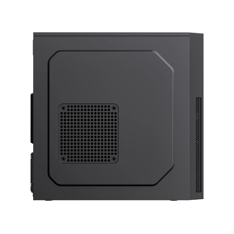 Carcasă pc sohoo 6521bk, micro-atx, atx, negru 5