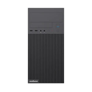 Carcasă pc sohoo 6521bk, micro-atx, atx, negru Thumbnail 4