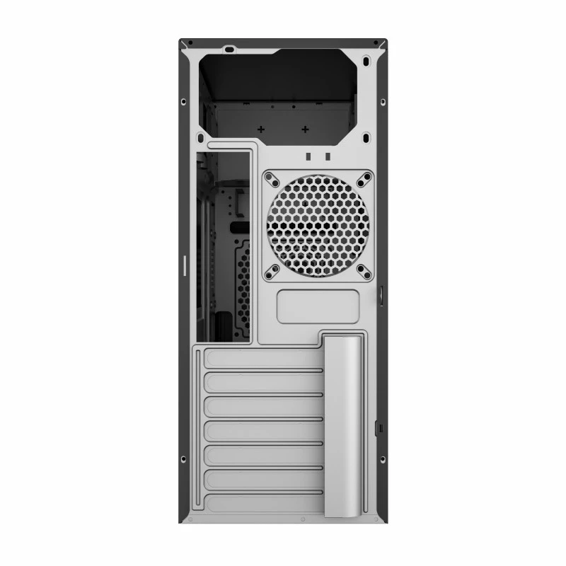 Компьютерный корпус sohoo 2815bk, midi-tower, atx, чёрный 12