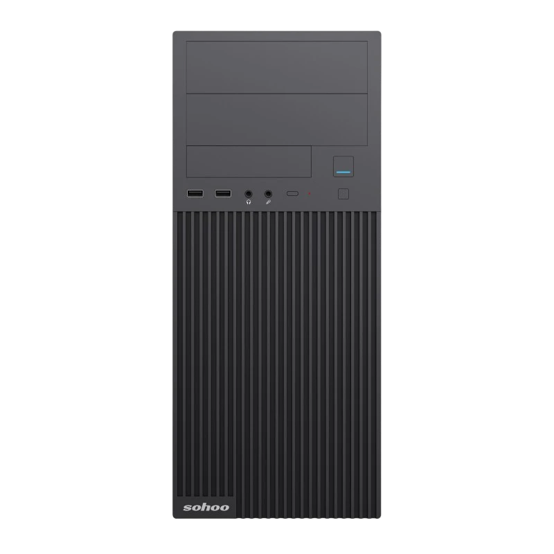 Компьютерный корпус sohoo 2815bk, midi-tower, atx, чёрный 3
