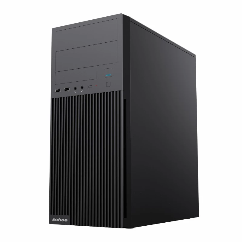 Компьютерный корпус sohoo 2815bk, midi-tower, atx, чёрный 11