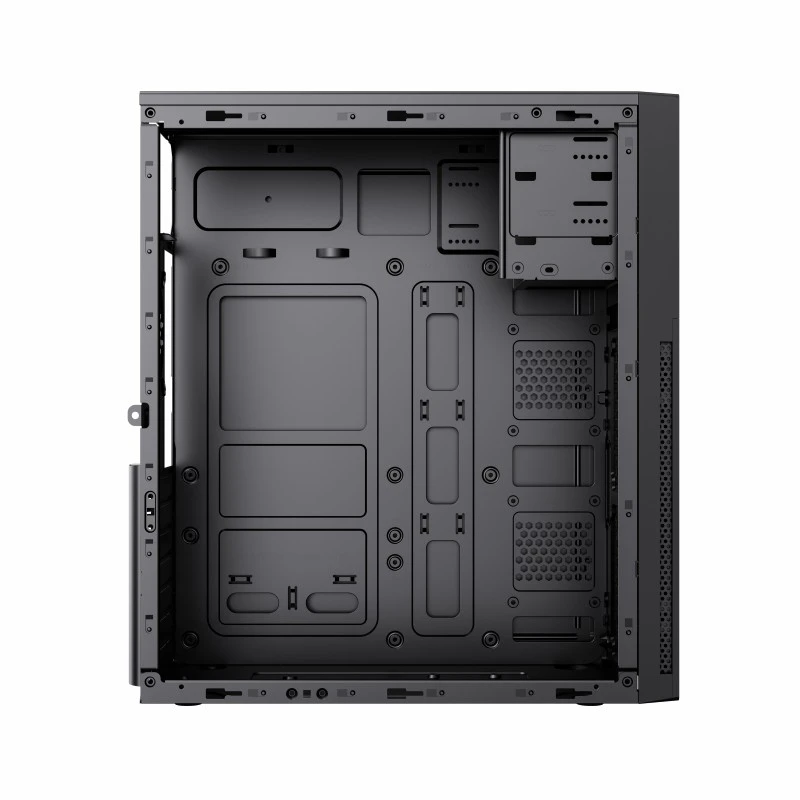 Компьютерный корпус sohoo 2815bk, midi-tower, atx, чёрный 10