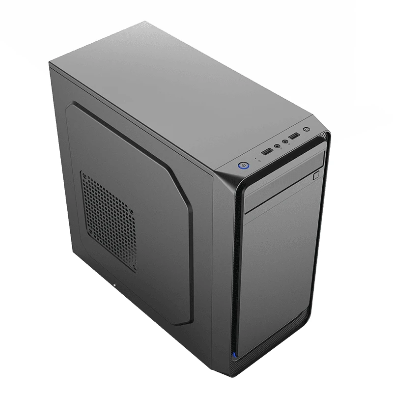Компьютерный корпус sohoo 6503bk, micro-atx, atx, чёрный 7