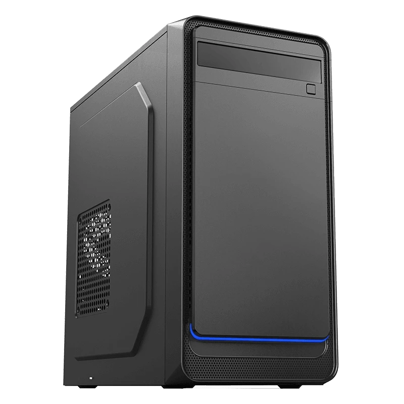 Компьютерный корпус sohoo 6503bk, micro-atx, atx, чёрный 4