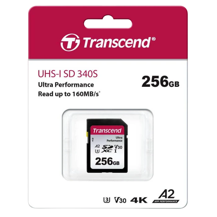 Card de memorie transcend sdxc 340s, 256gb (ts256gsdc340s) 4