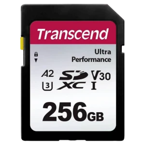 Карта памяти transcend sdxc 340s, 256гб (ts256gsdc340s)