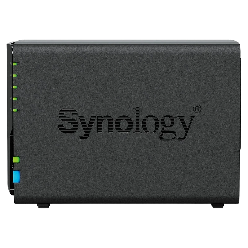 Сетевое хранилище synology ds224+, чёрный 2