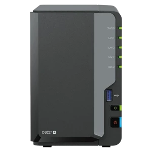 Сетевое хранилище synology ds224+, чёрный Thumbnail 4