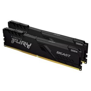 Оперативная память Kingston FURY Beast, DDR4 SDRAM, 3200 МГц, 16Гб, KF432C16BBK2/16