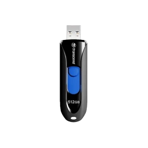 USB Flash накопитель Transcend JetFlash 790, 512Гб, Черный/Синий