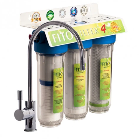 Filtru sub chiuveta fitofilter - 4 transparent cu 4 trepte de purificare 2