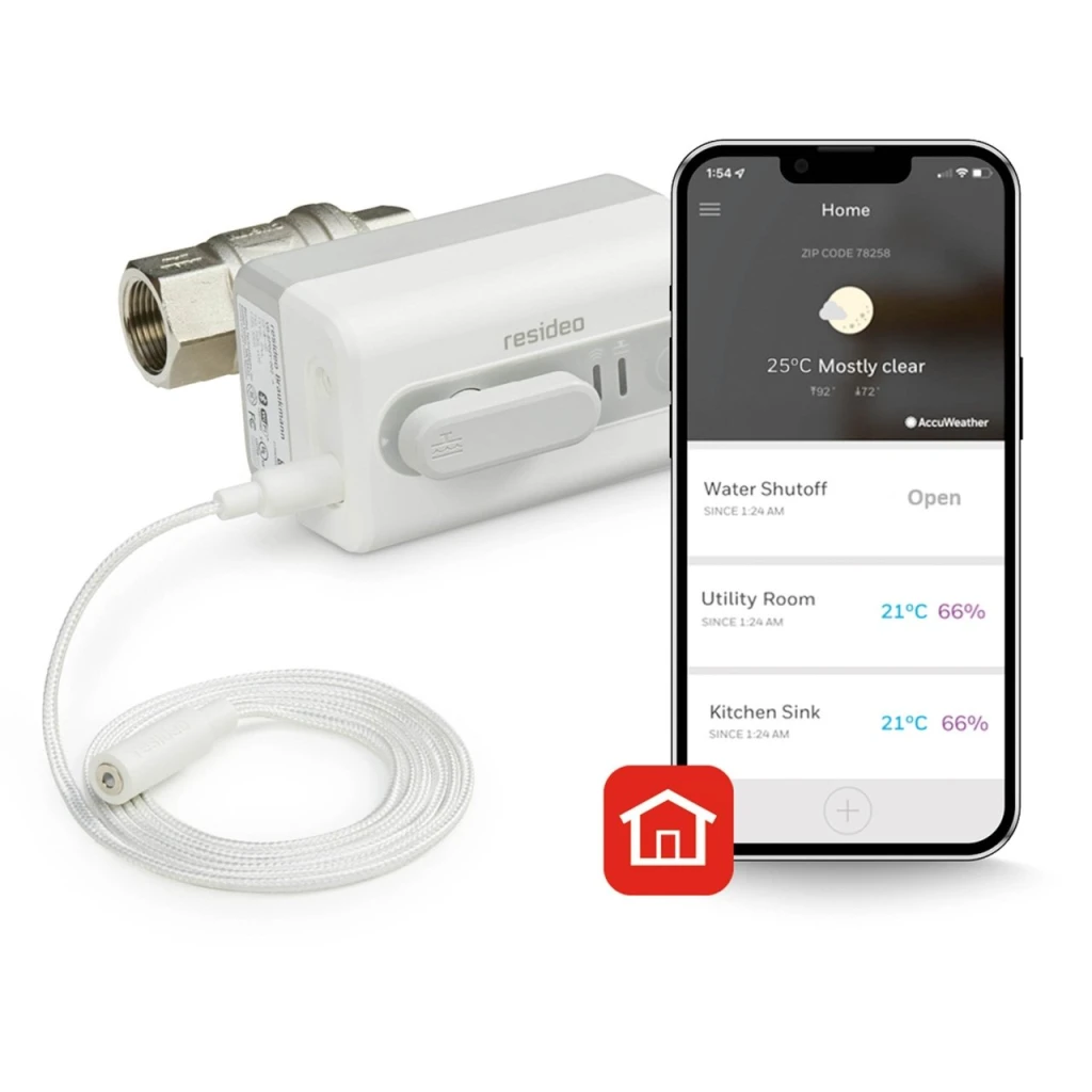 Set de control al apei honeywell l5 3/4 cu 1 sensor apa ws01y020ee 2