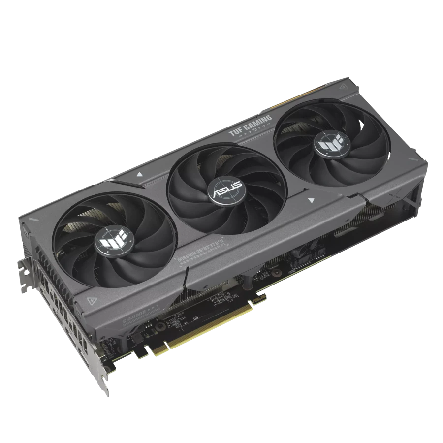Видеокарта asus tuf-rx7600xt-o16g-gaming, 16gb gddr6 128bit 3