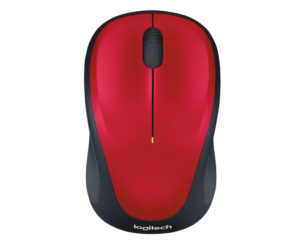 Беcпроводная мышь logitech m235, красный 4