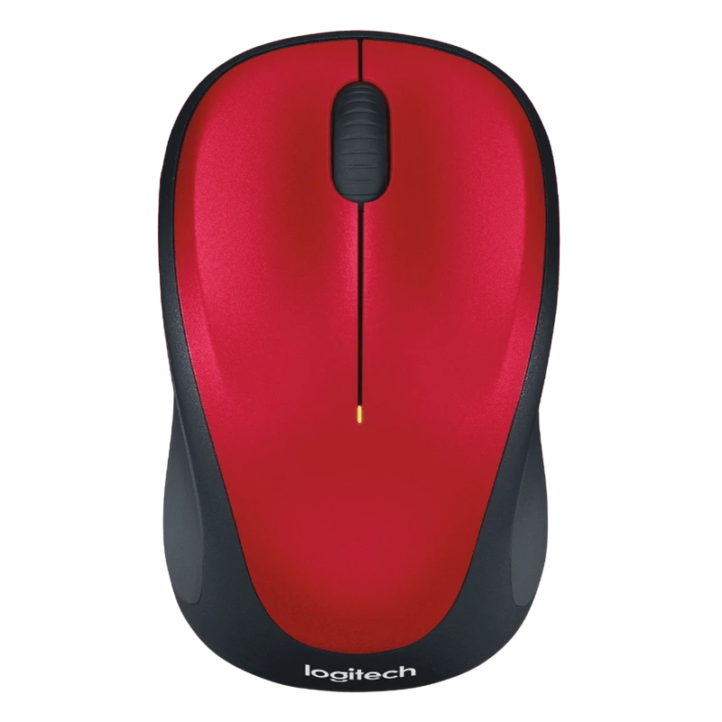Беcпроводная мышь logitech m235, красный 6